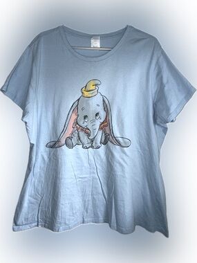 Disney Dumbo Women's T-Shirt Plus Size 3X
